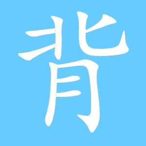 背意思|背的意思，背字的意思